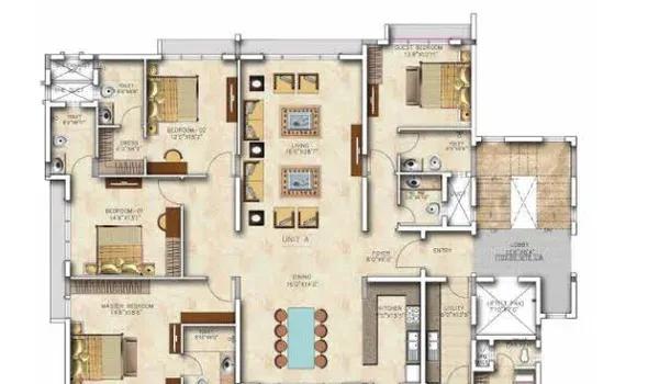Sattva Casa Crescent floor plan