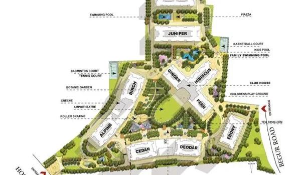 Sattva Casa Crescent master plan