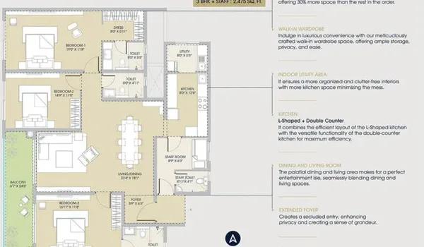 Century Regalia floor plan