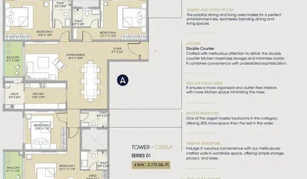 Century Regalia floor plan