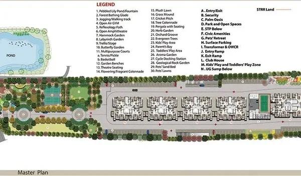 Shriram Songs Of The Earth master plan
