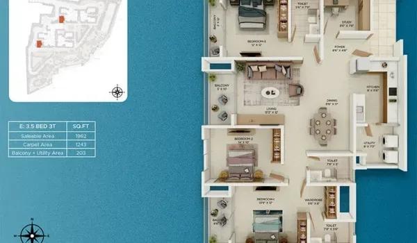 Prestige Somerville floor plan