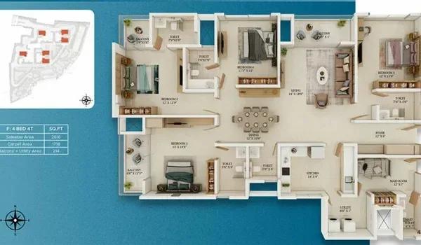 Prestige Somerville floor plan