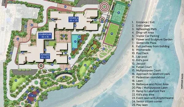 Prestige Somerville master plan