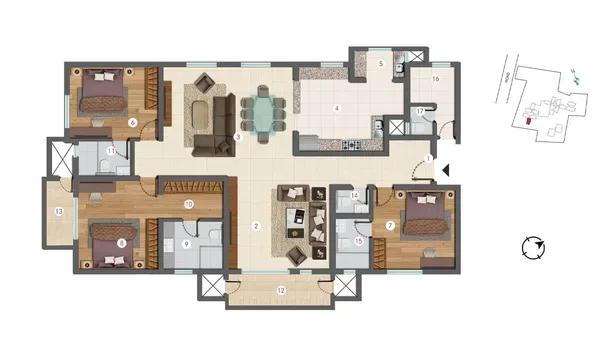Century Ethos floor plan