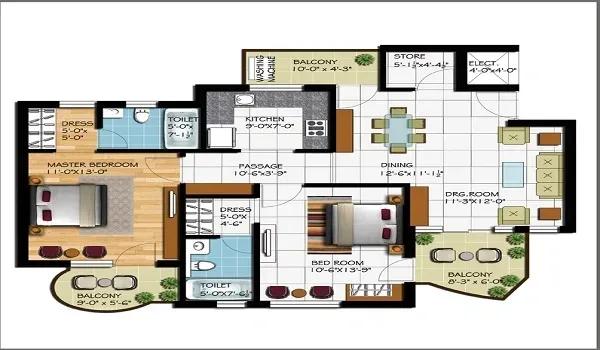 Century OneWorld Seraya floor plan
