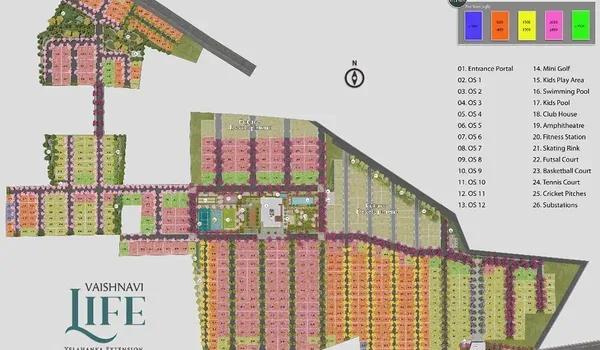 Vaishnavi AT-One Life master plan