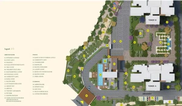 Vaishnavi AT-One Krishna Brindavan master plan
