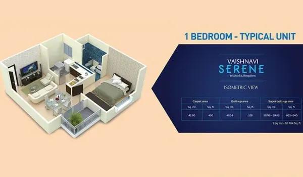 Vaishnavi Serene floor plan