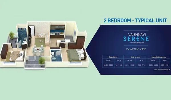 Vaishnavi Serene floor plan