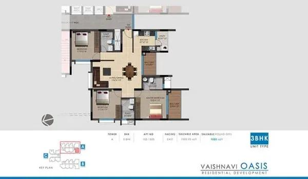 Vaishnavi Oasis floor plan
