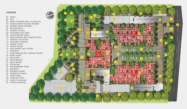Vaishnavi Oasis master plan