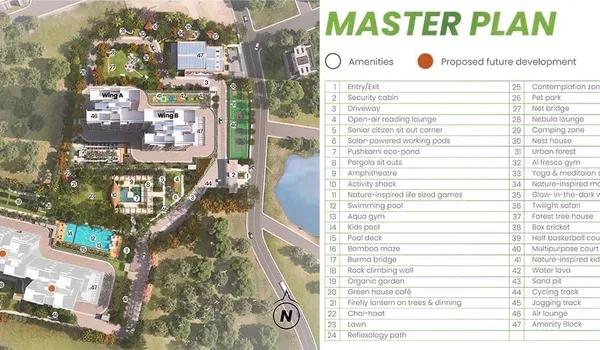 Mahindra Eden master plan