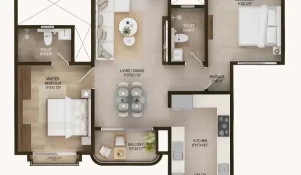 Concorde Sienna floor plan