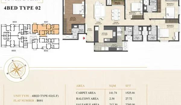 Shriram Esquire floor plan