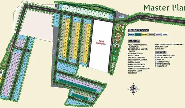 Shriram Chirping Ridge master plan