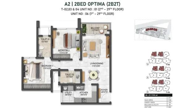 Prestige Garden Breeze floor plan