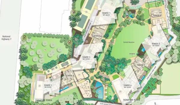 Embassy Lake Terraces master plan
