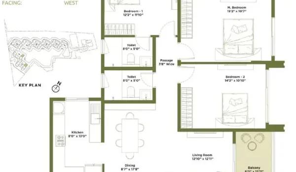 Embassy Greenshore floor plan