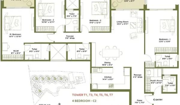 Embassy Greenshore floor plan