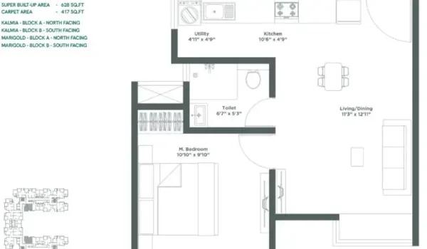Embassy Verde floor plan