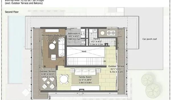 Embassy Boulevard floor plan