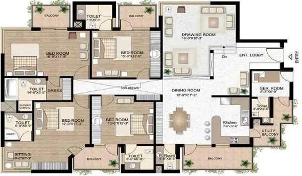 Godrej Florenne floor plan