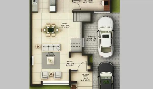 Nambiar Ellegenza floor plan