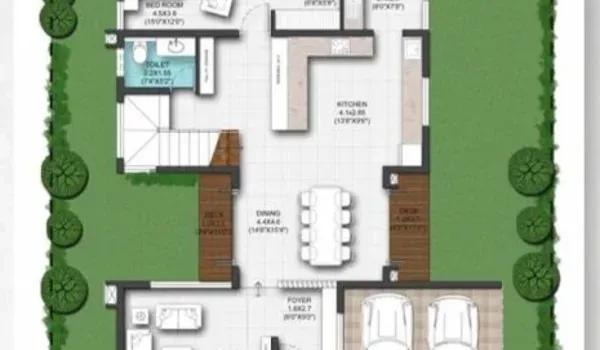 Nambiar Bellezea floor plan