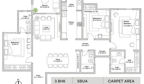 Assetz Mizumi Reserve floor plan