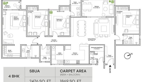 Assetz Mizumi Reserve floor plan