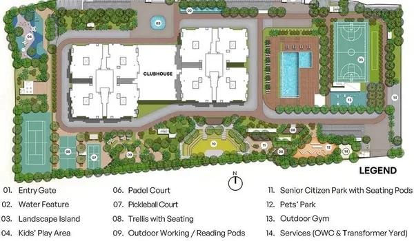 Assetz Meru & Meadow master plan