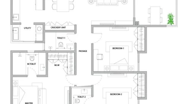 Assetz Zen & Sato floor plan