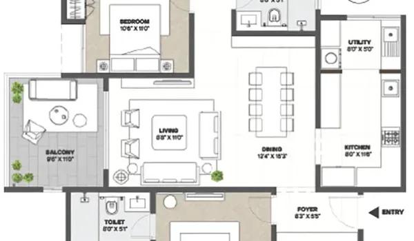 Assetz Ren & Rei floor plan