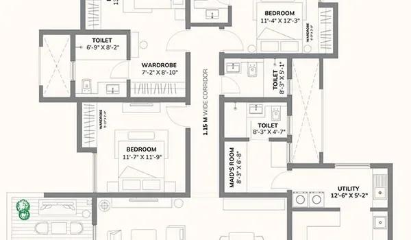 Assetz 66 & Shibui floor plan