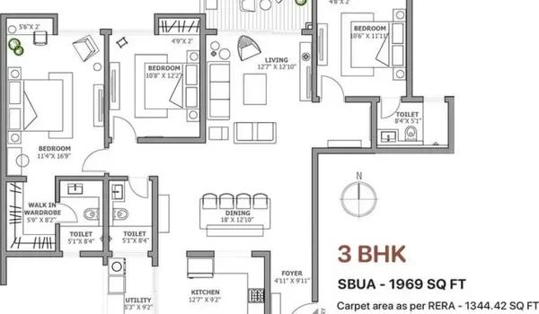 Assetz Soho & Sky floor plan