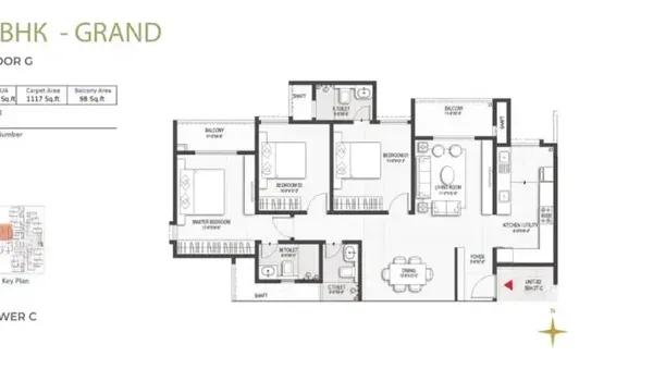 Sumadhura Belfort floor plan