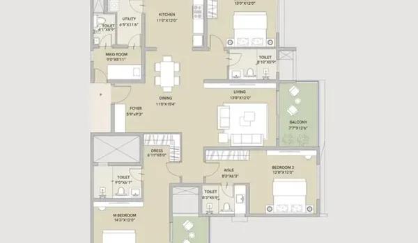 Century Astoria floor plan