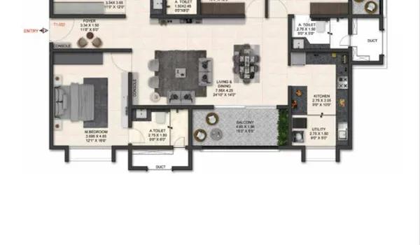 World of Gardens floor plan