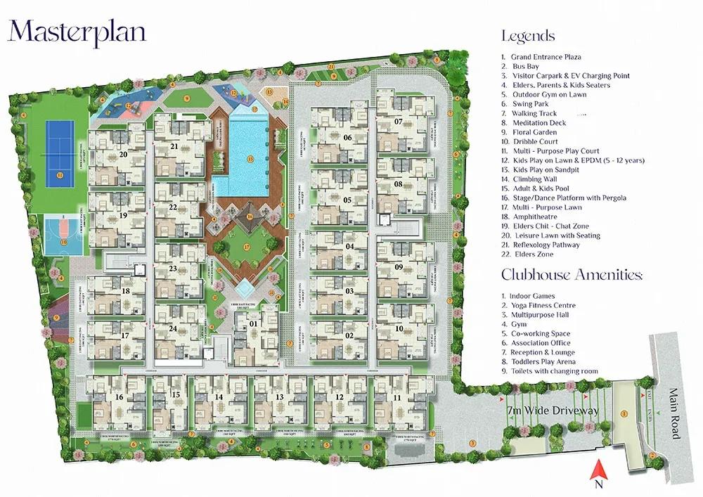 Abhee Riviera Royale apartments
