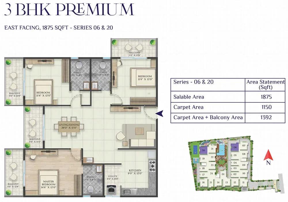 Abhee Riviera Royale apartments