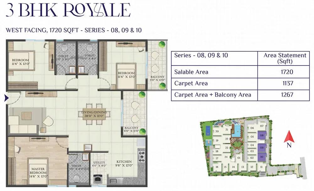 Abhee Riviera Royale apartments