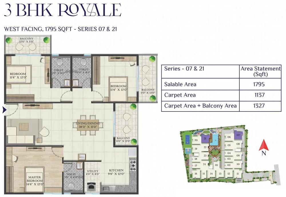 Abhee Riviera Royale apartments