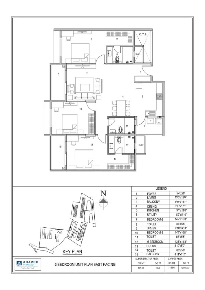 Adarsh Parkland apartments