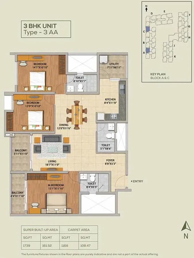 Adarsh Pinecourt apartments