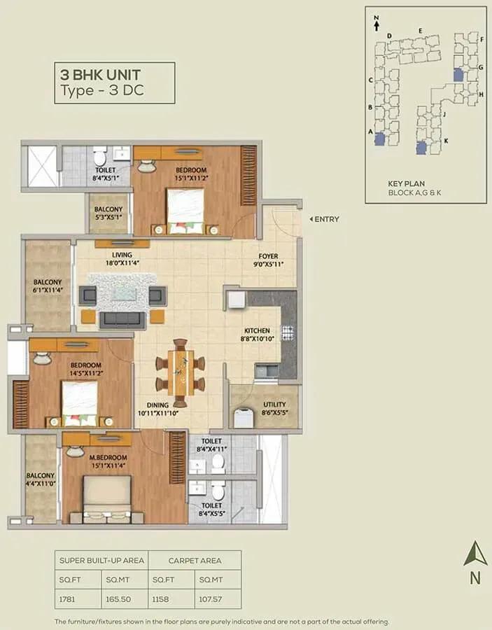 Adarsh Pinecourt apartments