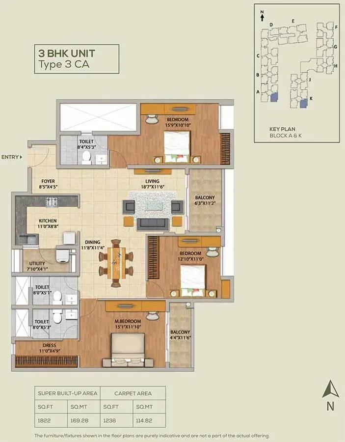 Adarsh Pinecourt apartments