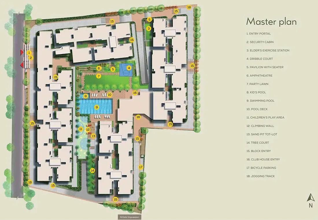Adarsh Pinecourt apartments