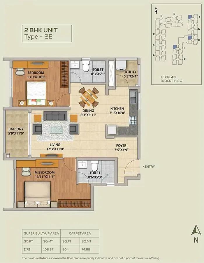 Adarsh Pinecourt apartments