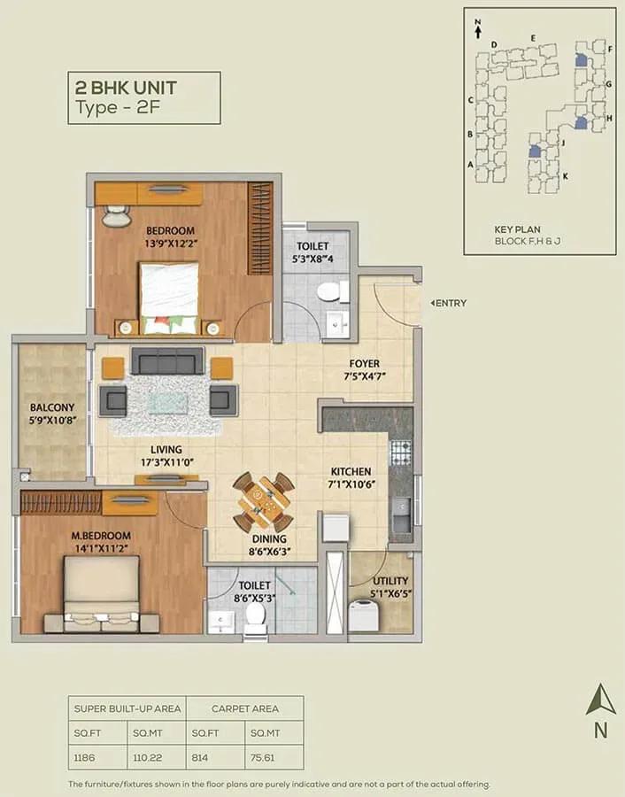 Adarsh Pinecourt apartments